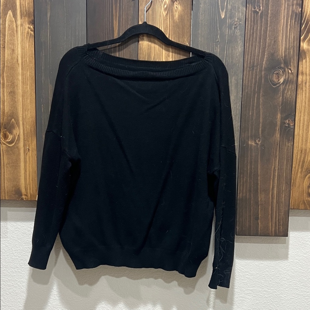 Elegant Black Women's Sweater